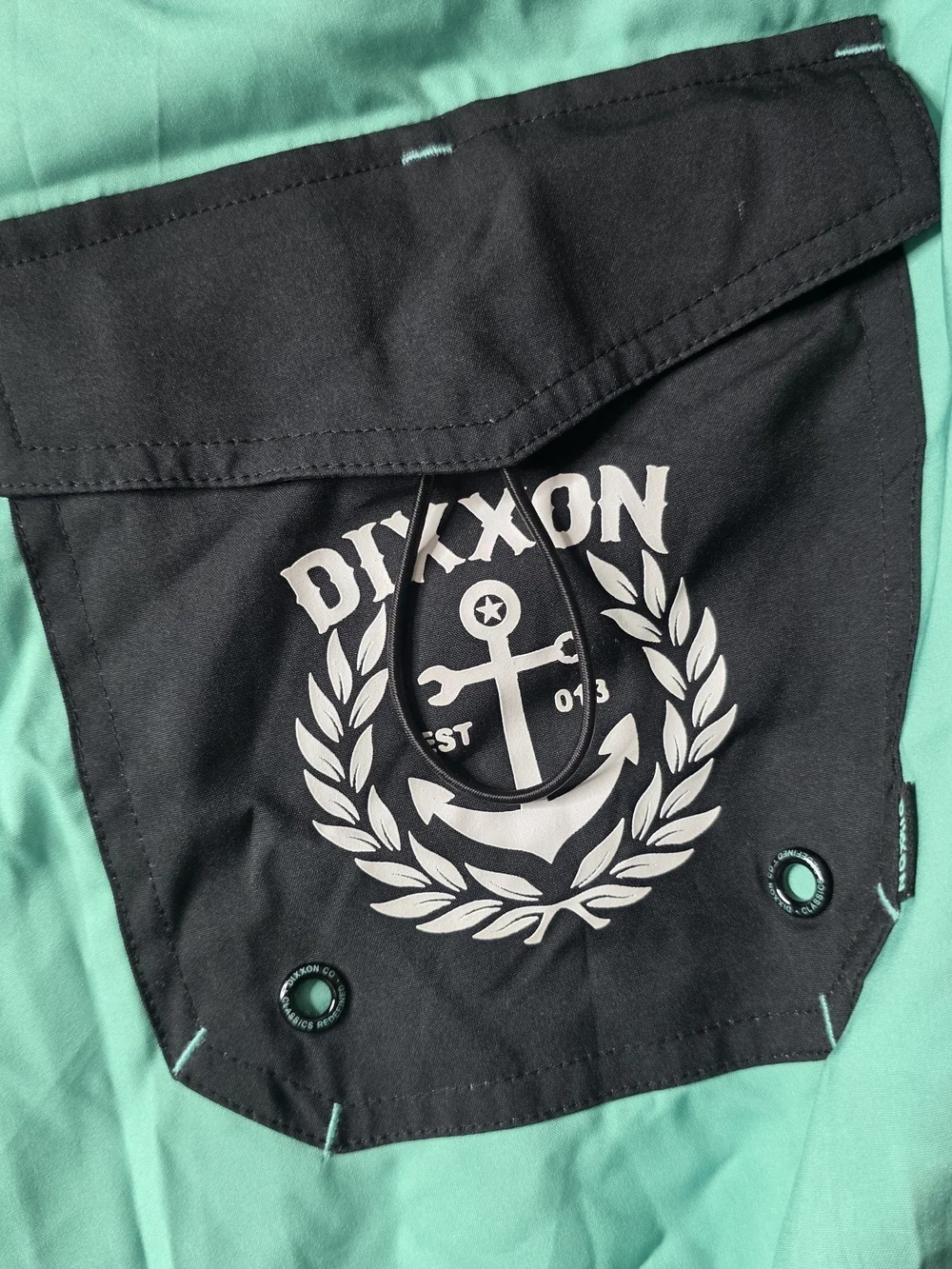 DIXXON Closeout Boardshorts Striped Men's Sz 42
